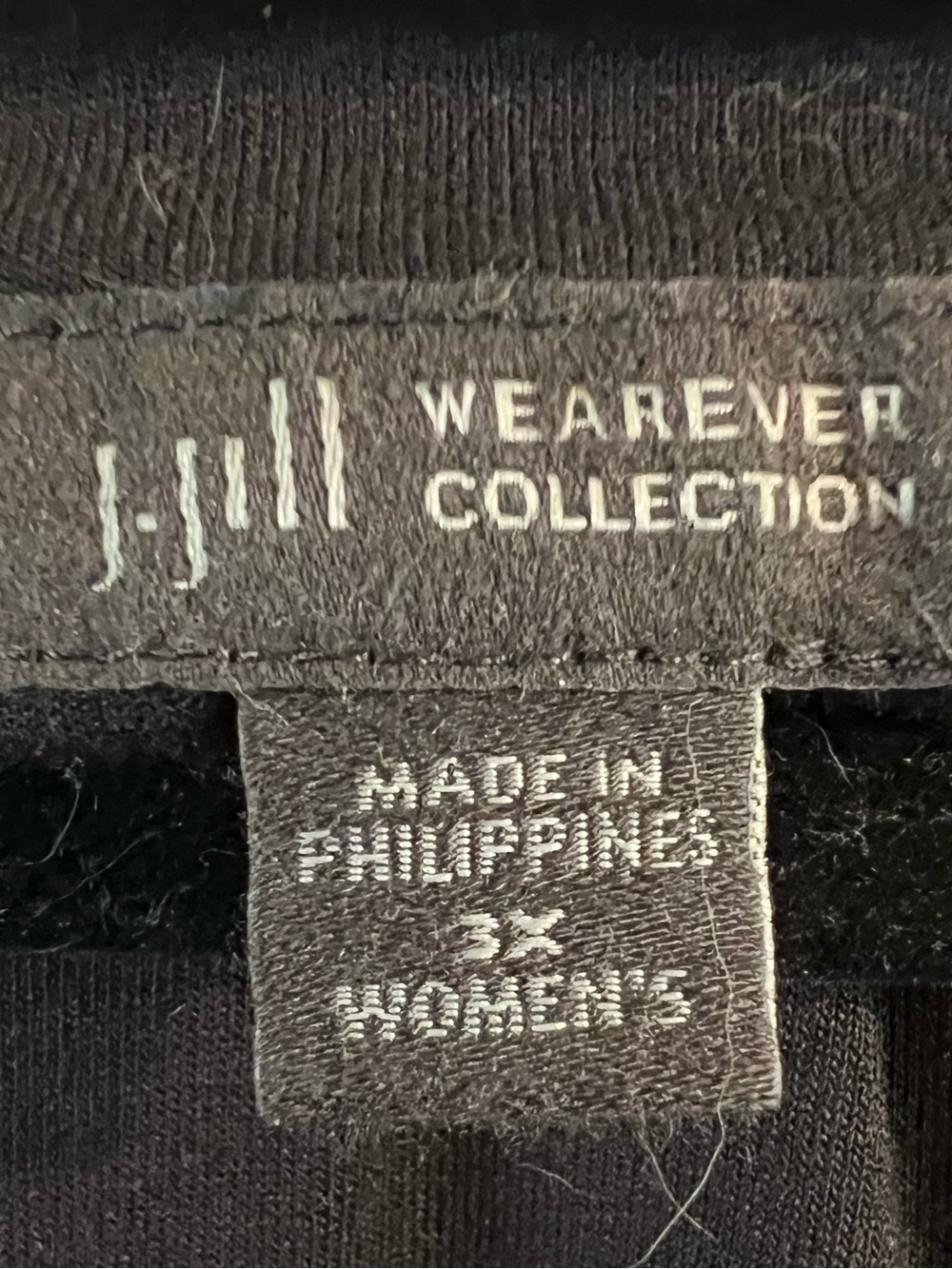 J. Jill Wearever Black Sleeveless Maxi Dress with Border Print 3x - Picture 4 of 9